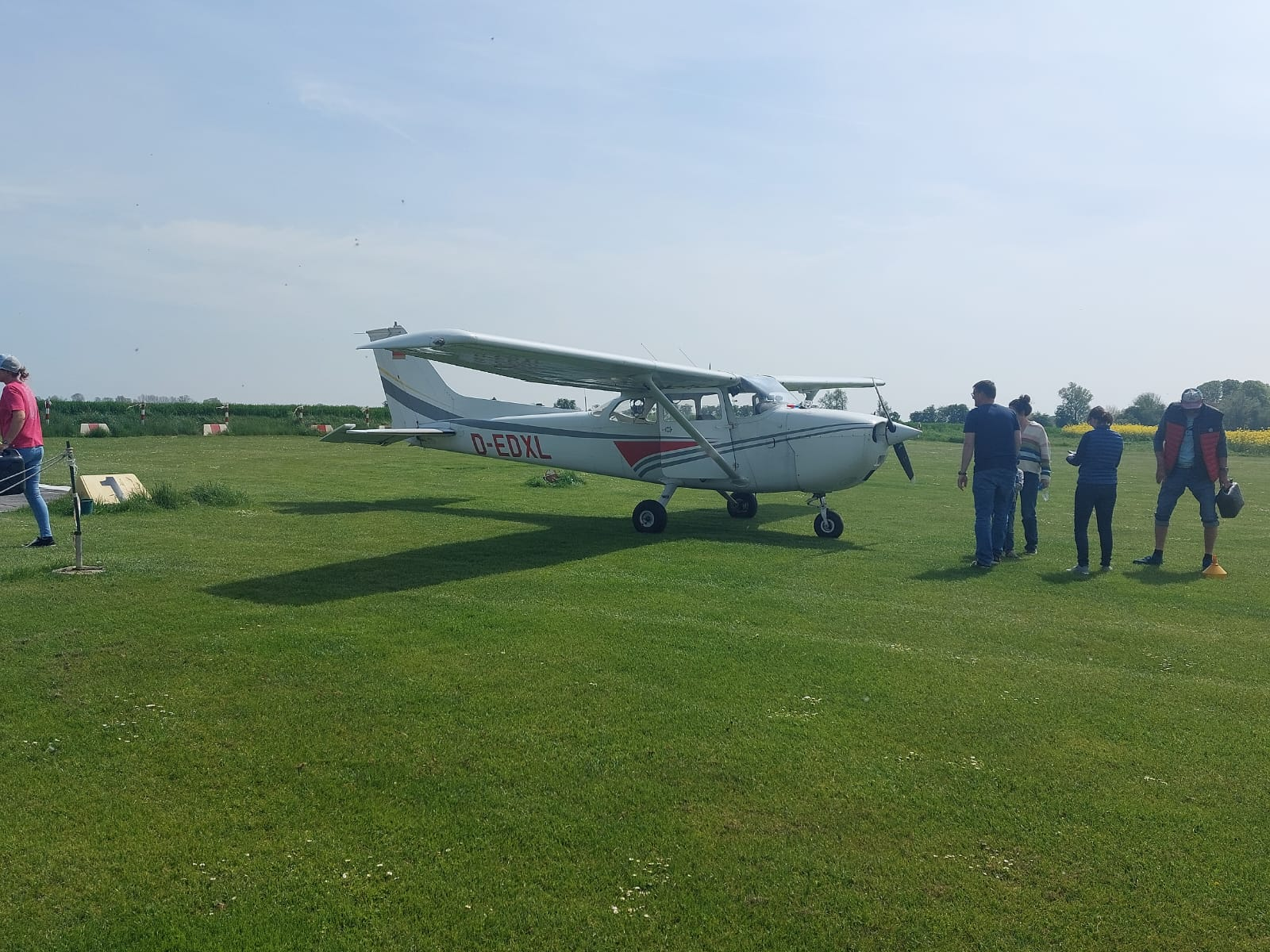 Flugplatz zwischen Alt- und Neujellingsdorf