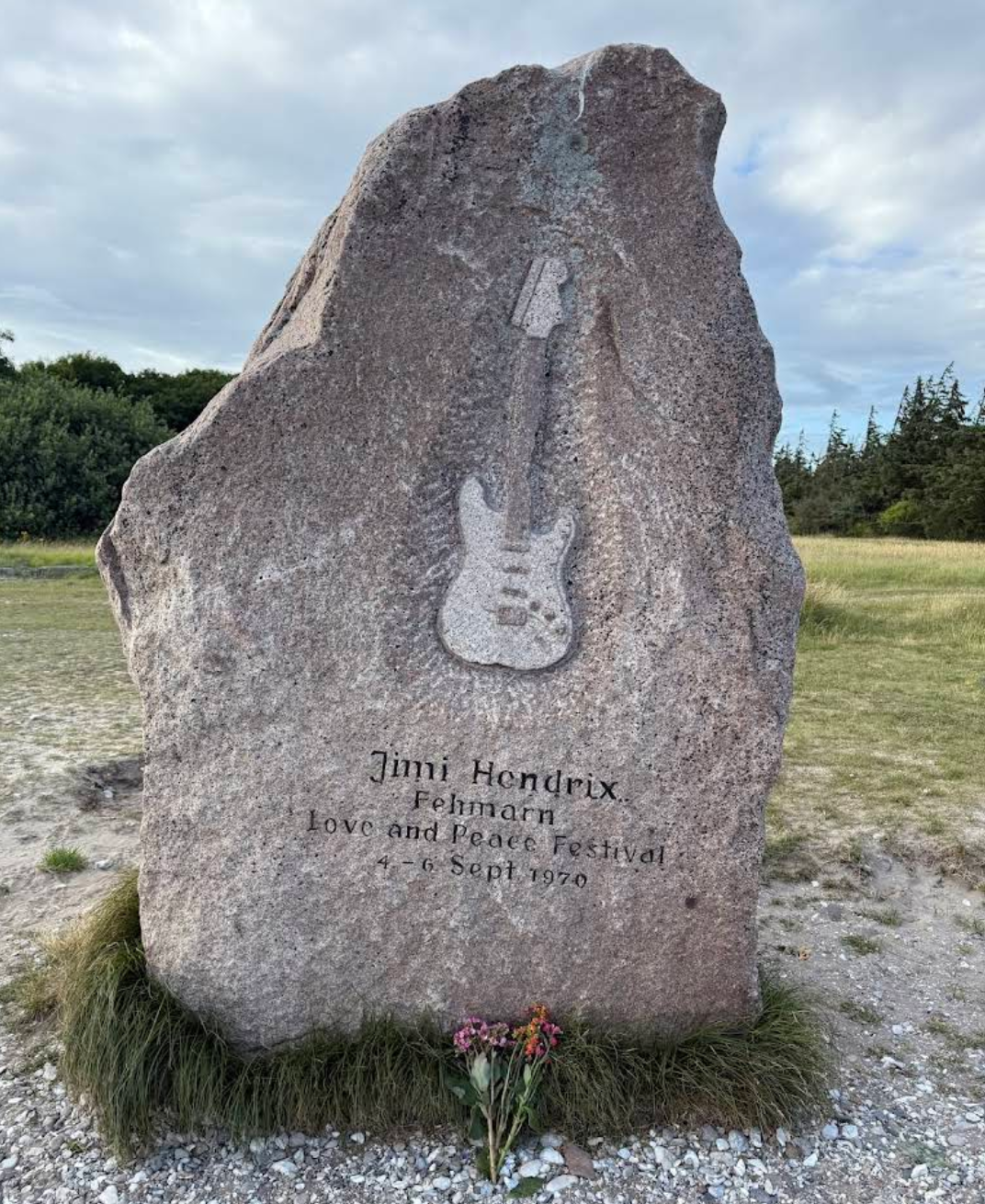 Jimi Hendrix Gedenkstein